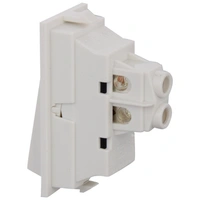 Anchor Roma Bell Push 21044, White, 10 amp 240V - 10A, White, 1 year 